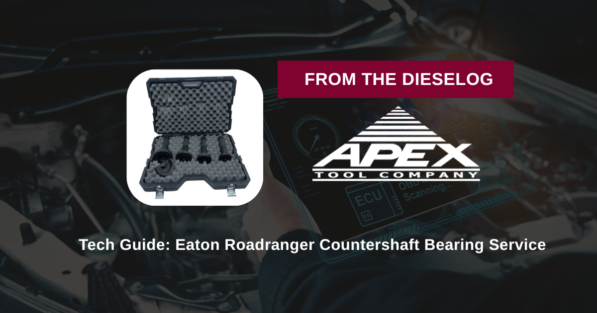 Tech Guide: Eaton Roadranger Countershaft Bearing Service